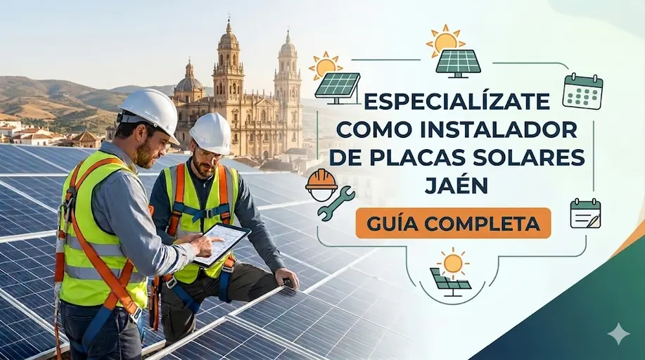 especializate como instalador de placas solares jaen 2026 1778254419 3157 Especialízate como Instalador de Placas Solares Jaén 2026