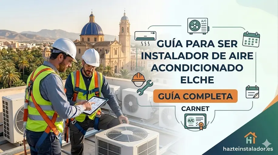 guia para ser instalador de aire acondicionado elche carnet 2026 1778254532 6053 Guía para ser Instalador de Aire Acondicionado Elche: Carnet 2026
